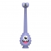 Dr Brown's ToothScrubber™ Toddler Toothbrush, Monster, Purple, 1-Pack