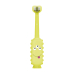 Dr Brown's ToothScrubber™ Toddler Toothbrush, Monster, Green, 1-Pack