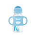 Dr Brown's 270ml Milestones  Sippy Straw Bottle with Silicone Handles - Blue