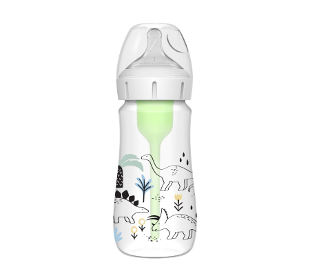 Dr Brown's 270ml Options+ Bottle - 1pk - Dinasour Design