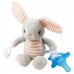 Dr Brown's Bunny Lovey w/ Blue One - Piece Pacifier