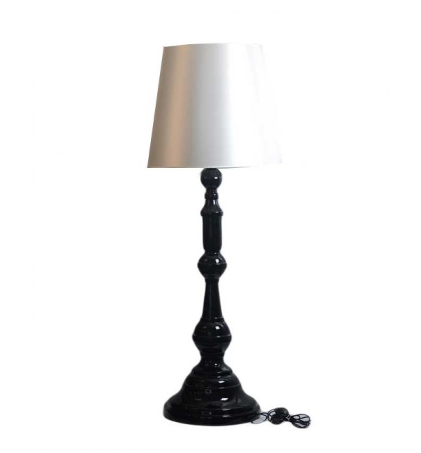 Floor Standing Lamp White Black Sirocco Floor Standing Lamp White Black